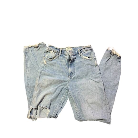 Abercrombie & Fitch “The ’90s Straight Ultra High Rise” Women’s Jeans 27 (4R) - Picture 1 of 8